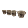 Kiln Craft Staffordshire mugs