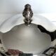 Silver metal ice bucket