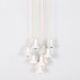 Vintage 10-light cascade chandelier from Louis Poulsen, Denmark