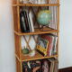 Bookcase in rattan 60/70