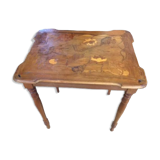 Inlaid side table
