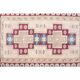 Vintage Turkish Oushak Handmade Wool Cotton Beige Area Rug 121x175