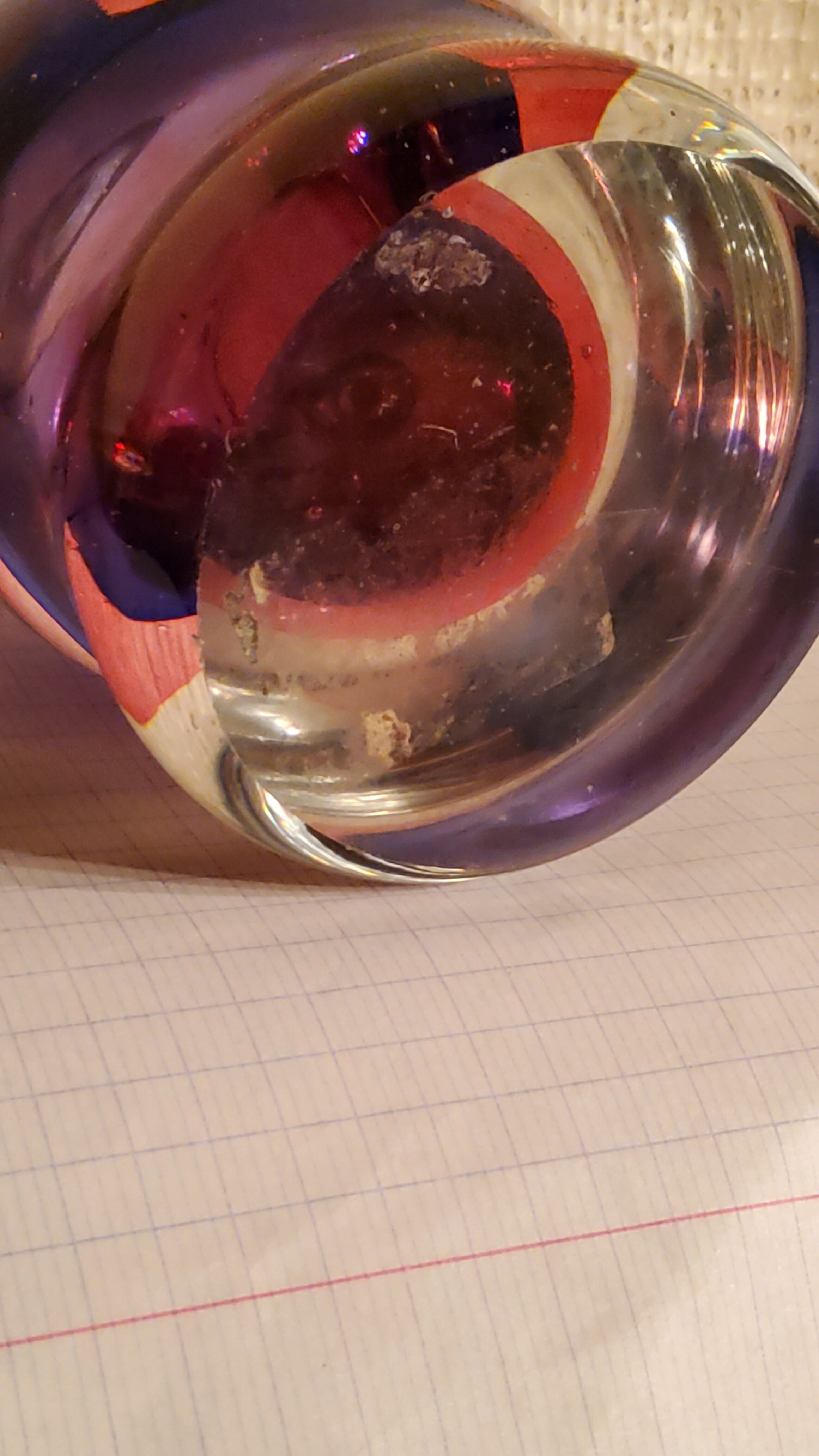 Murano glass vase from the 50s