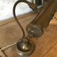 Lampe ancienne de bureau en cuivre