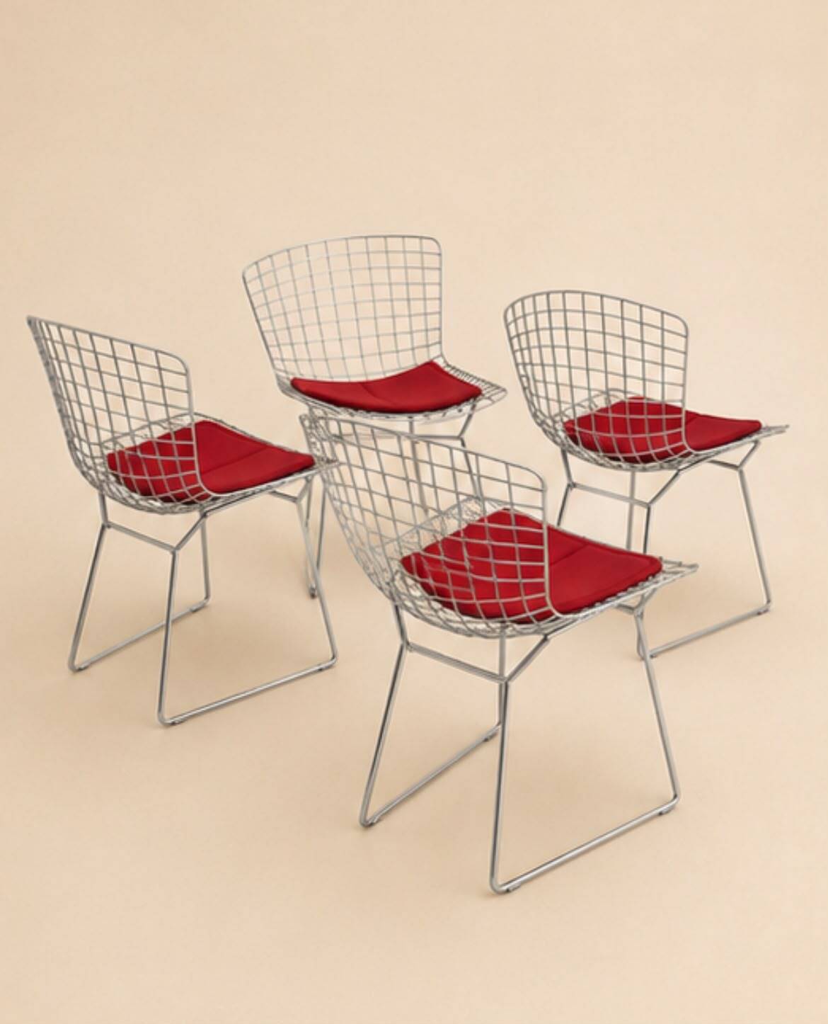 WIRE chairs by HARRY BERTOIA for KNOLL INT.