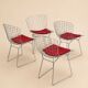 WIRE chairs by HARRY BERTOIA for KNOLL INT.
