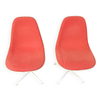 Eames La Fonda chairs by Vitra, set of 2 1990s