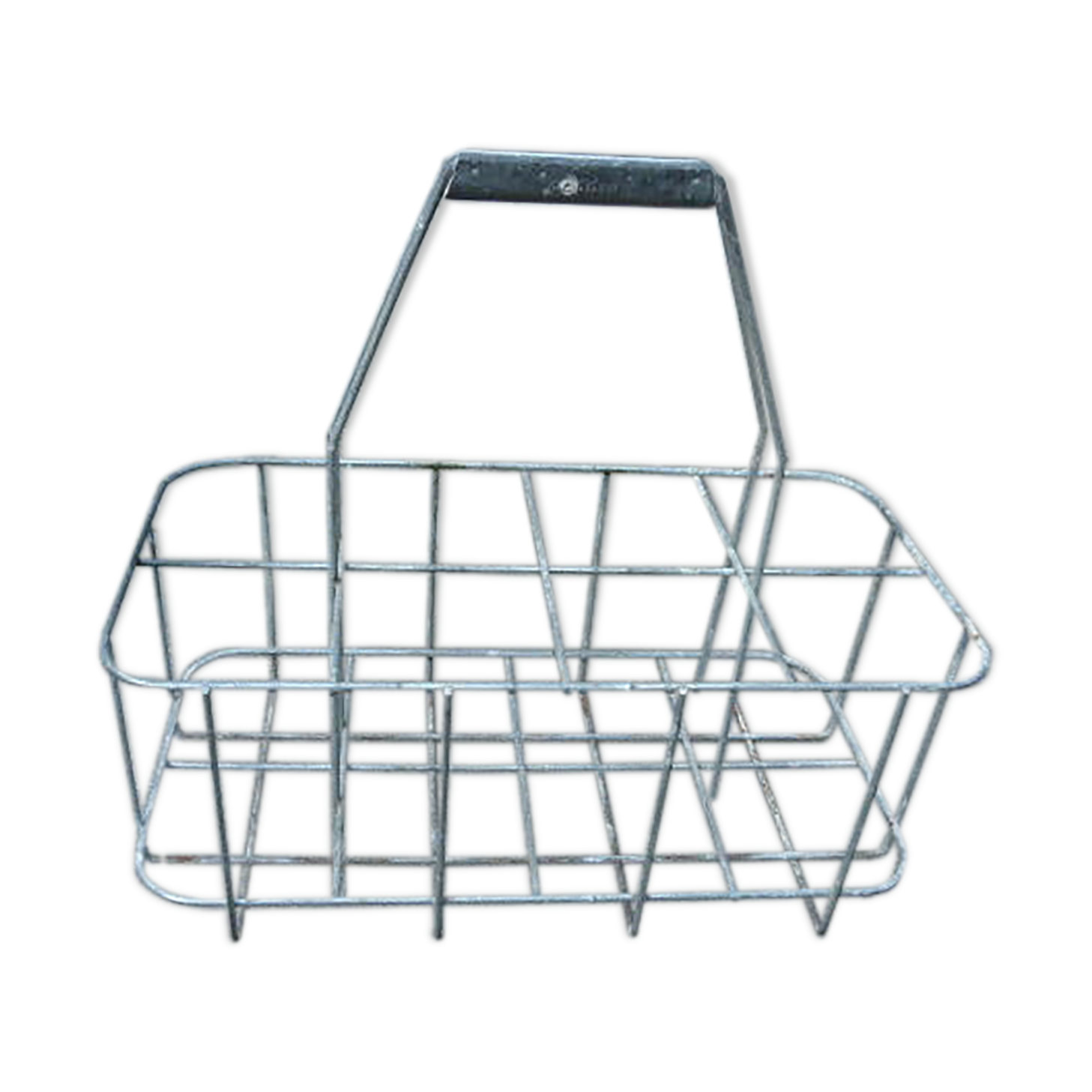 Metal bottle holder 8 lockers 60s