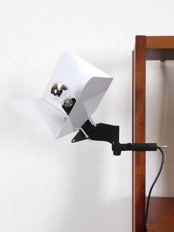 Triedro clip lamp by Joe Colombo for Stilnovo