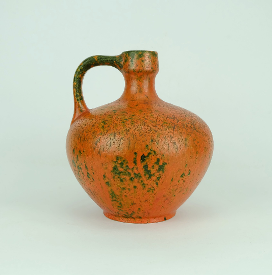 Ruscha vase vulkano decor kurt tschoerner mid century pottery model 340