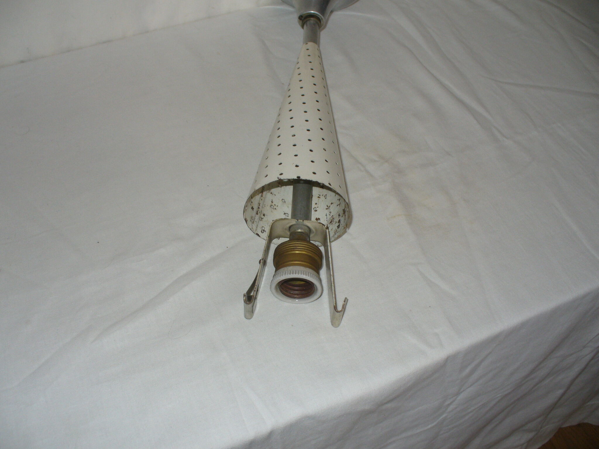 Holophane industrial chandelier of the 50s