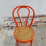 Bistro chair orange