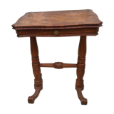 Old wooden sewing worker