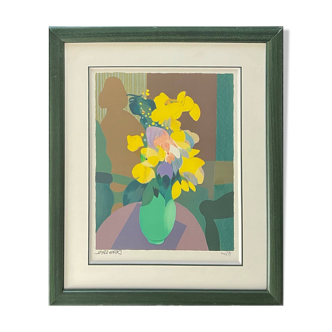 "Le bouquet jaune" par Alfred Defossez 1932