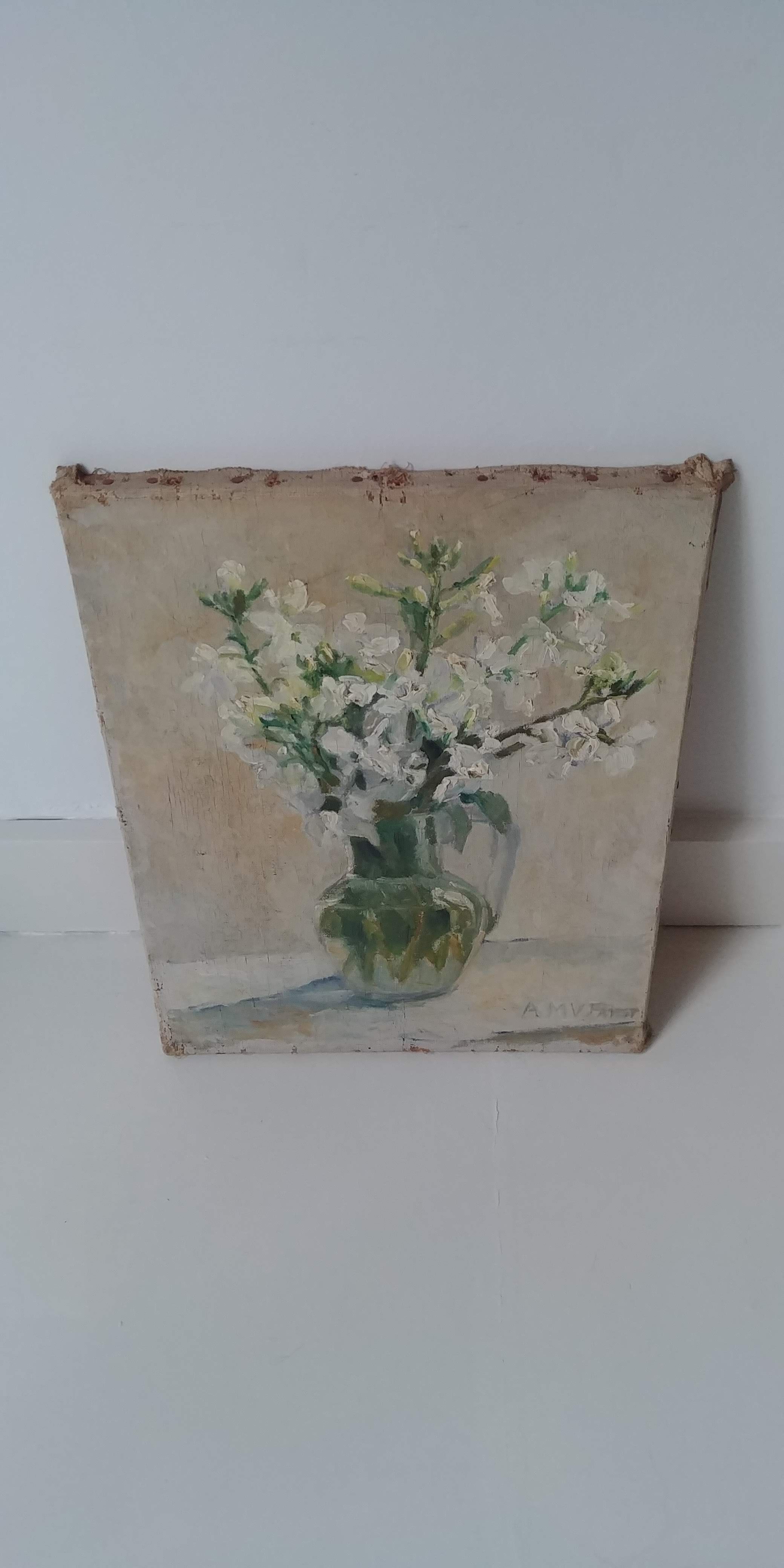 Bouquet de fleurs blanches