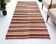 Tapis Kilim de sol Oushak neutre