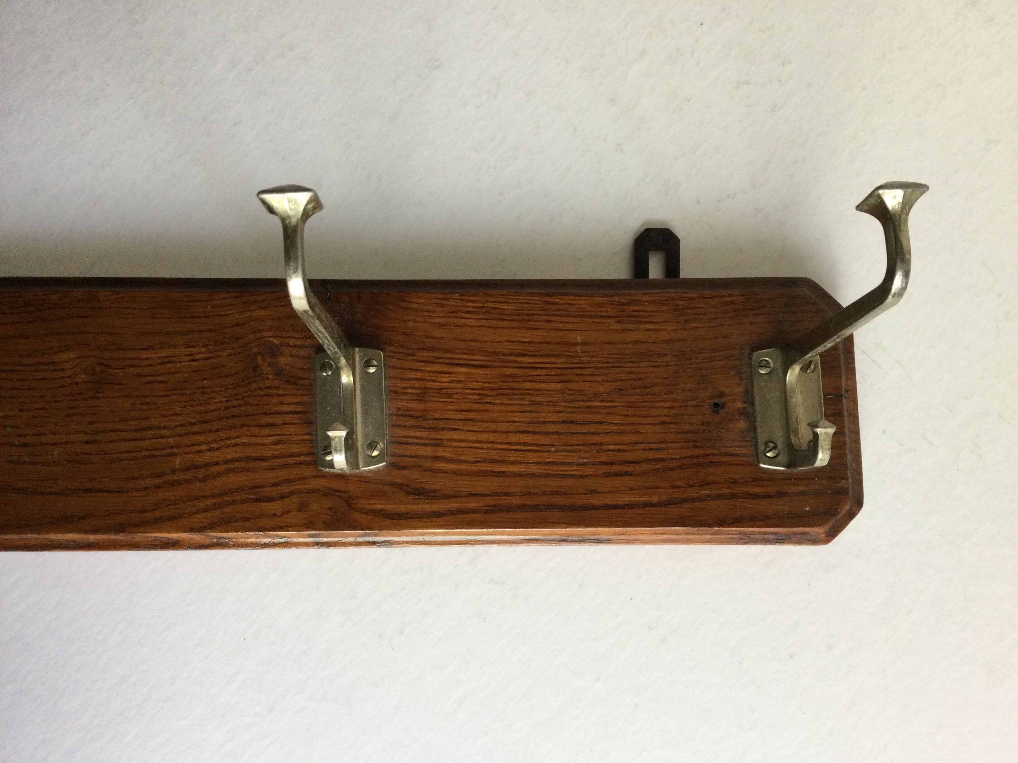 Coat rack 4 hooks art deco