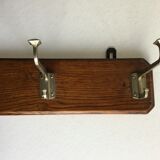 Coat rack 4 hooks art deco