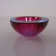 Sommerso Murano Glass Ashtray, Italy, 1960s