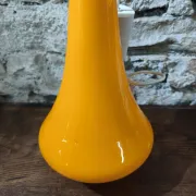 Suspension opaline orange vintage