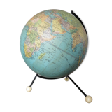 Terrestrial globe Taride 42 centimeters year 1965
