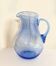 Carafe signed Biot bubble glass