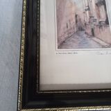 Tableau illustration rue