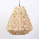 Wicker pendant light