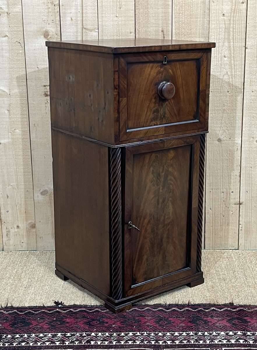 Victorian mahogany confiturier - 19th century