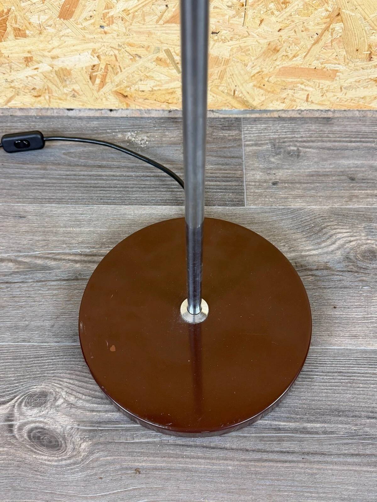 1960s 1970s Floor Lamp in Metal Space Age Design Mid Century
