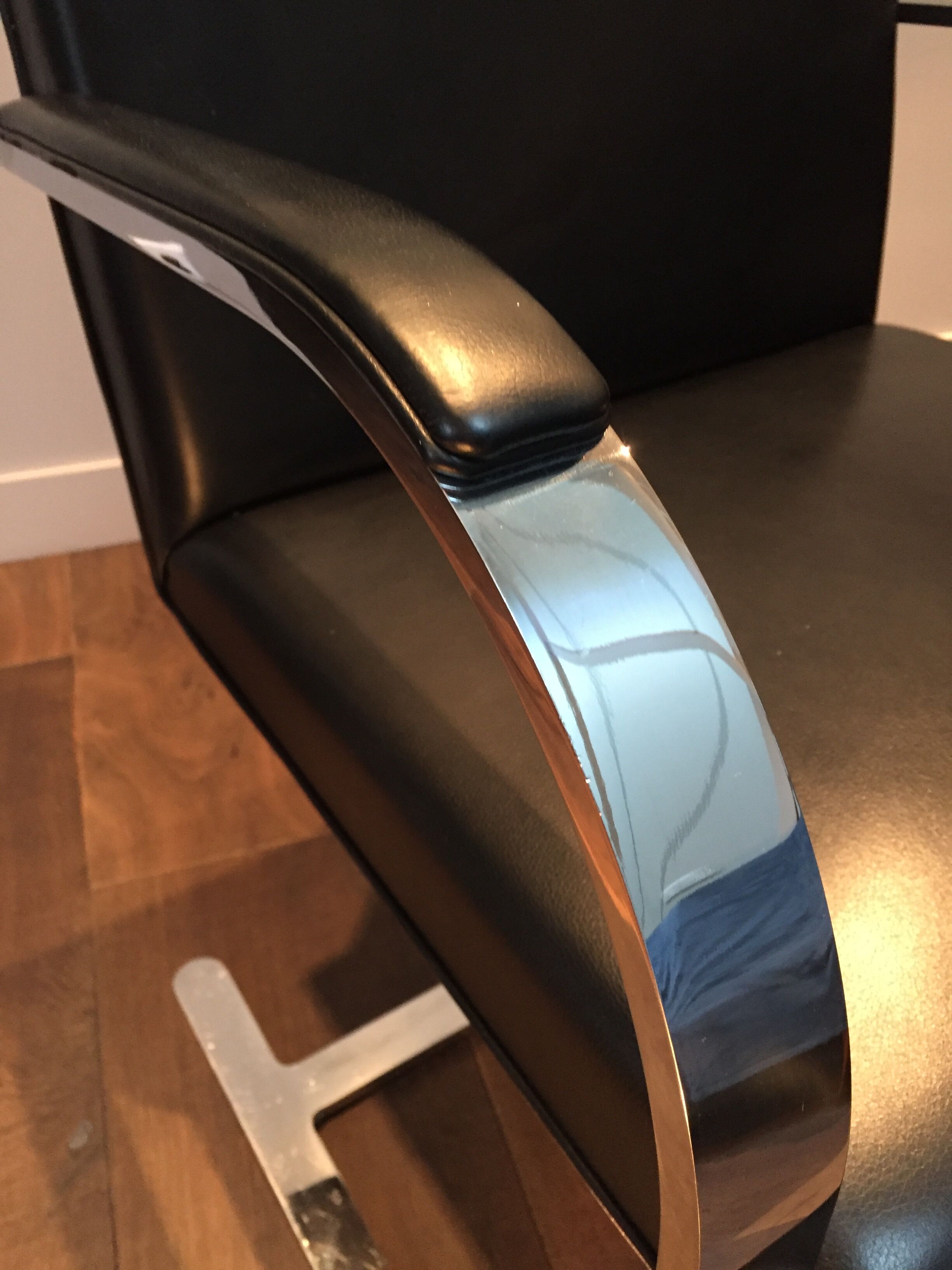 Chair brno 50 of Mies Van Der Rohe for Knoll