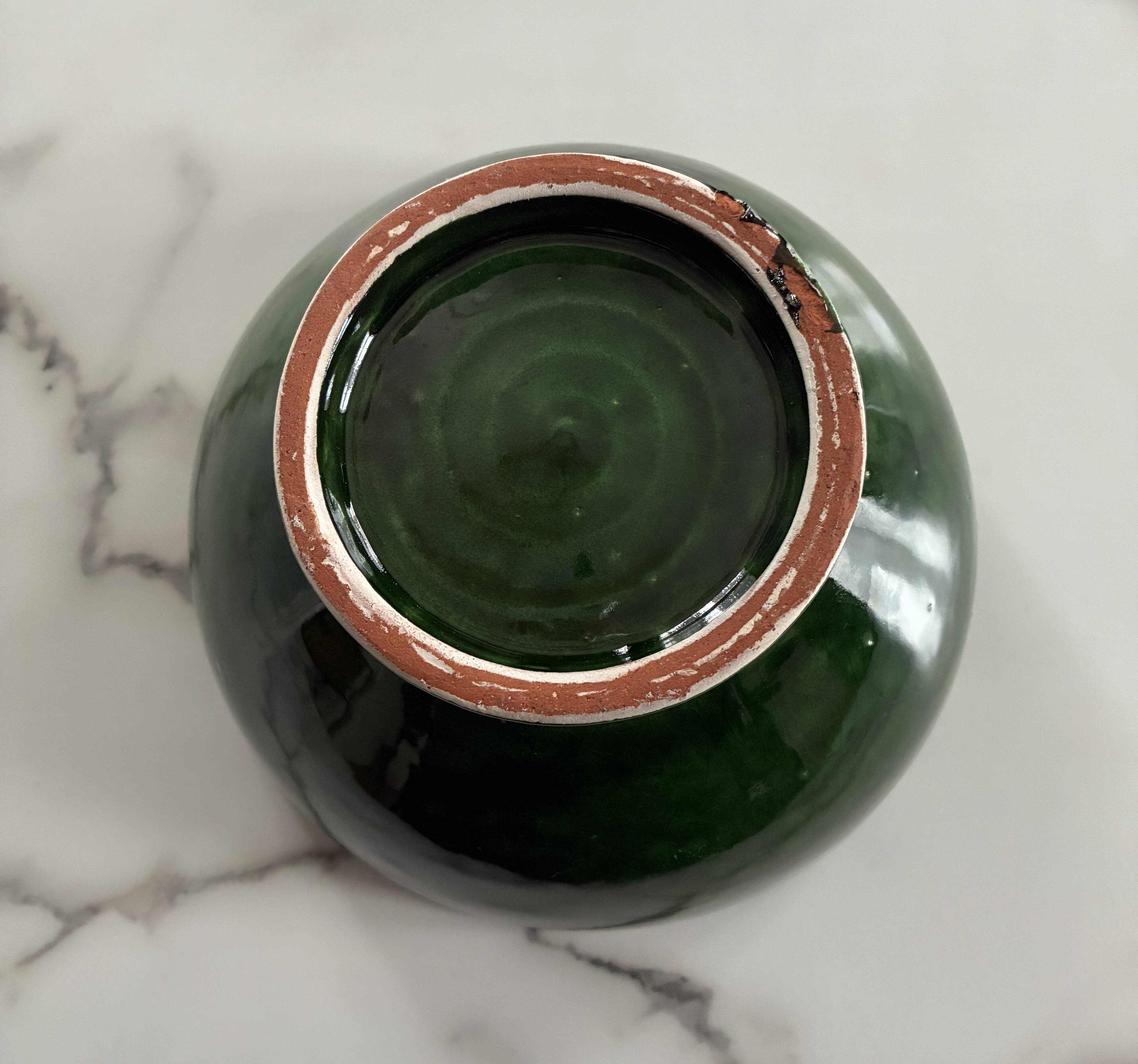 Large Tamegroute salad bowl Morocco