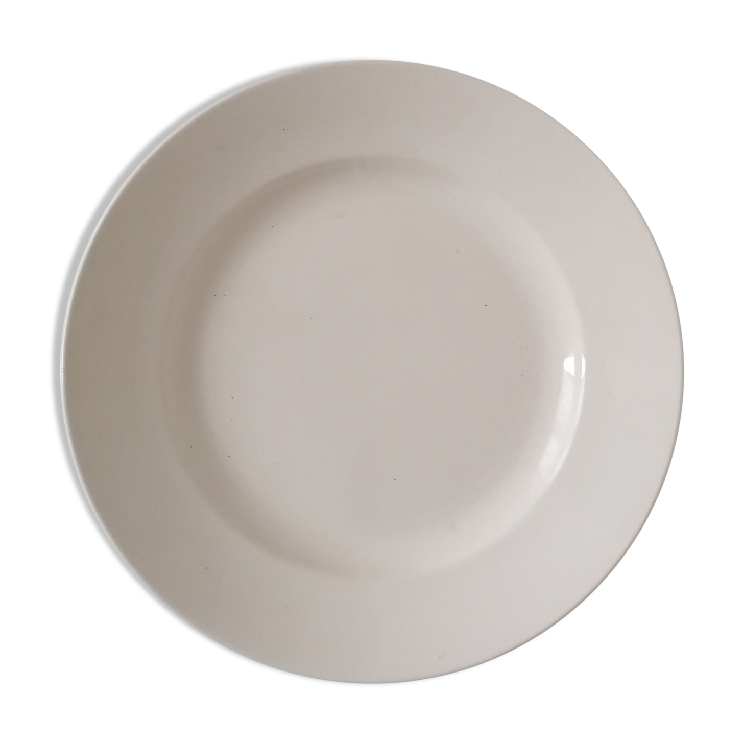 Badonviller earthenware round dish