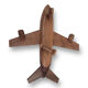Wooden airplane