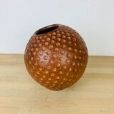 Vase ball sandstone vintage deco