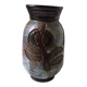 Vase en grès de Bouffioulx vintage signé Dubois