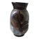 Vase en grès de Bouffioulx vintage signé Dubois