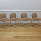 4 x Cesca Chairs, 1980s, in the Style of Marcel Breuer