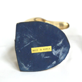 Paire de serre-livres canards en laiton