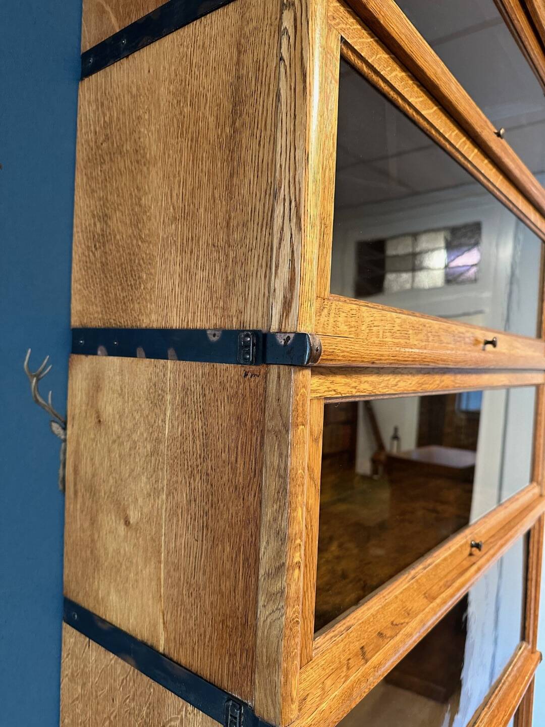 Antique Globe Wernicke Bookcase