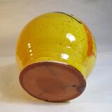 Speckled ceramic vase