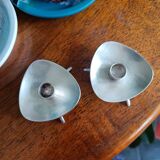 Pair of candle holders