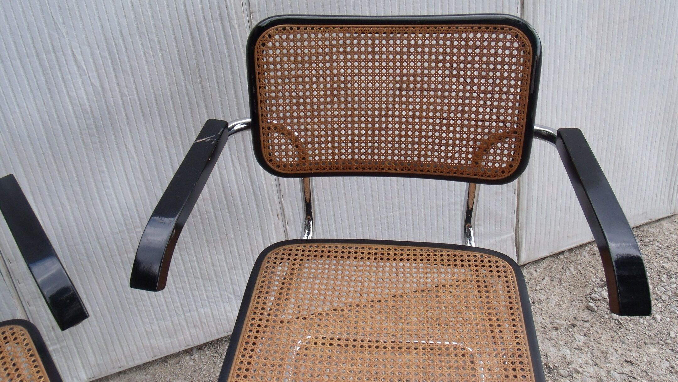 Pair of Chair Marcel Breuer Cesca B64