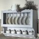 Wall-mounted dresser, old-fashioned kitchen