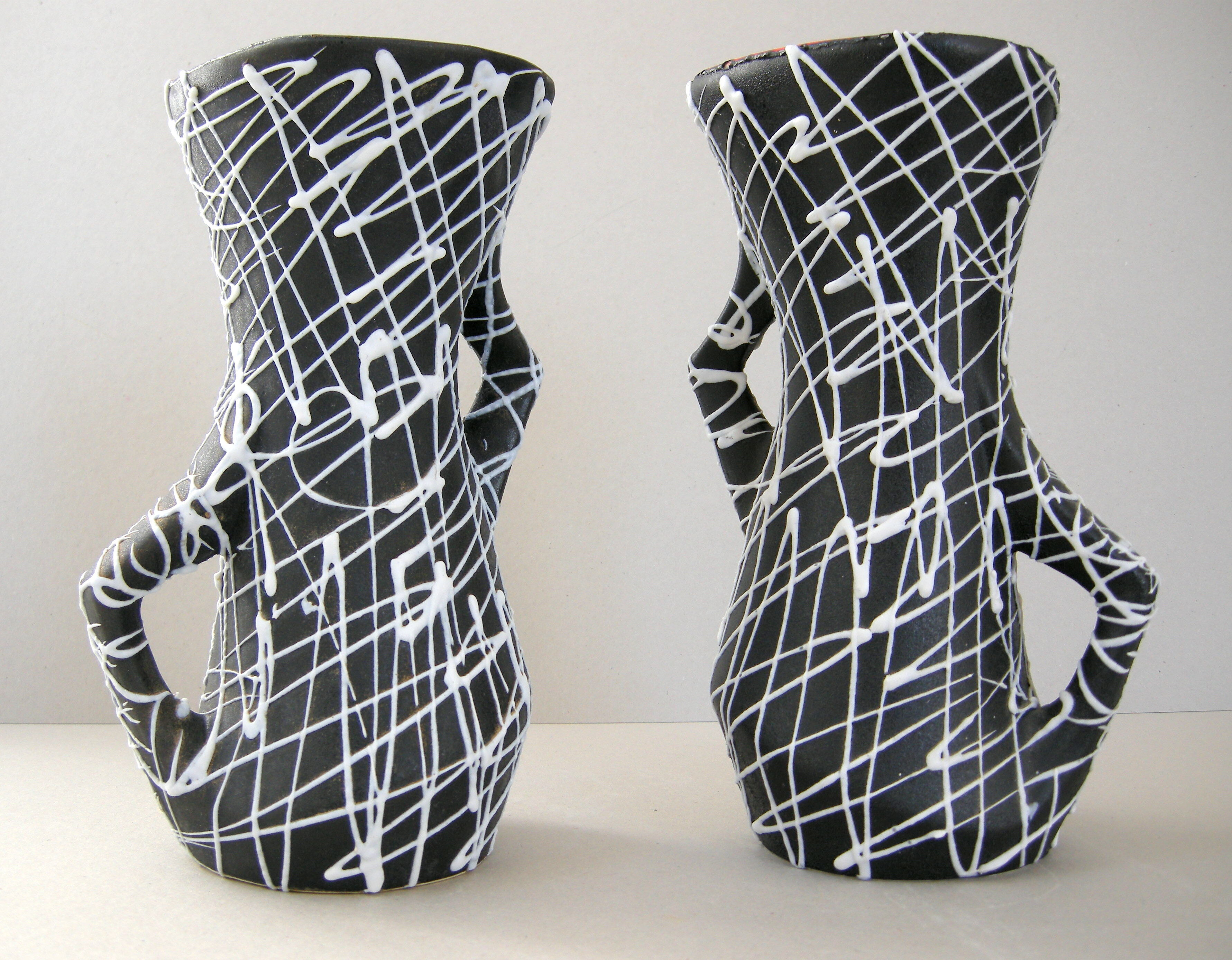 Pair of vintage vases 1950