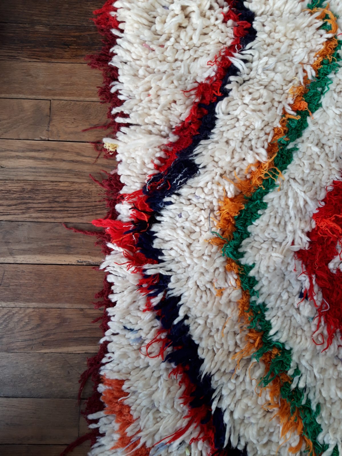 Old berber carpet