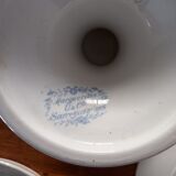 Set 4 pieces iron earth. Marguerites u&c sarreguemines