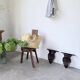 Pair of carved Italian wall consoles
