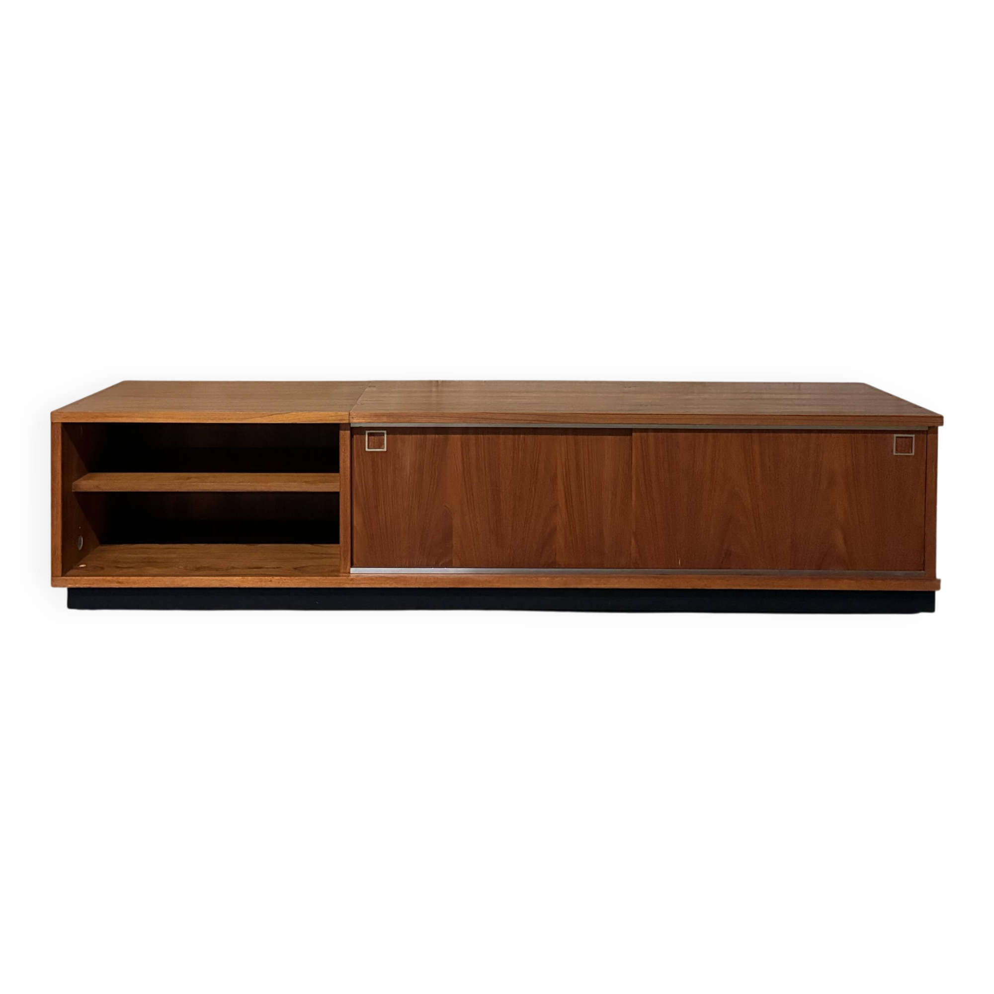Low modernist teak sideboard Paolozzi vintage Monopoly 1960s