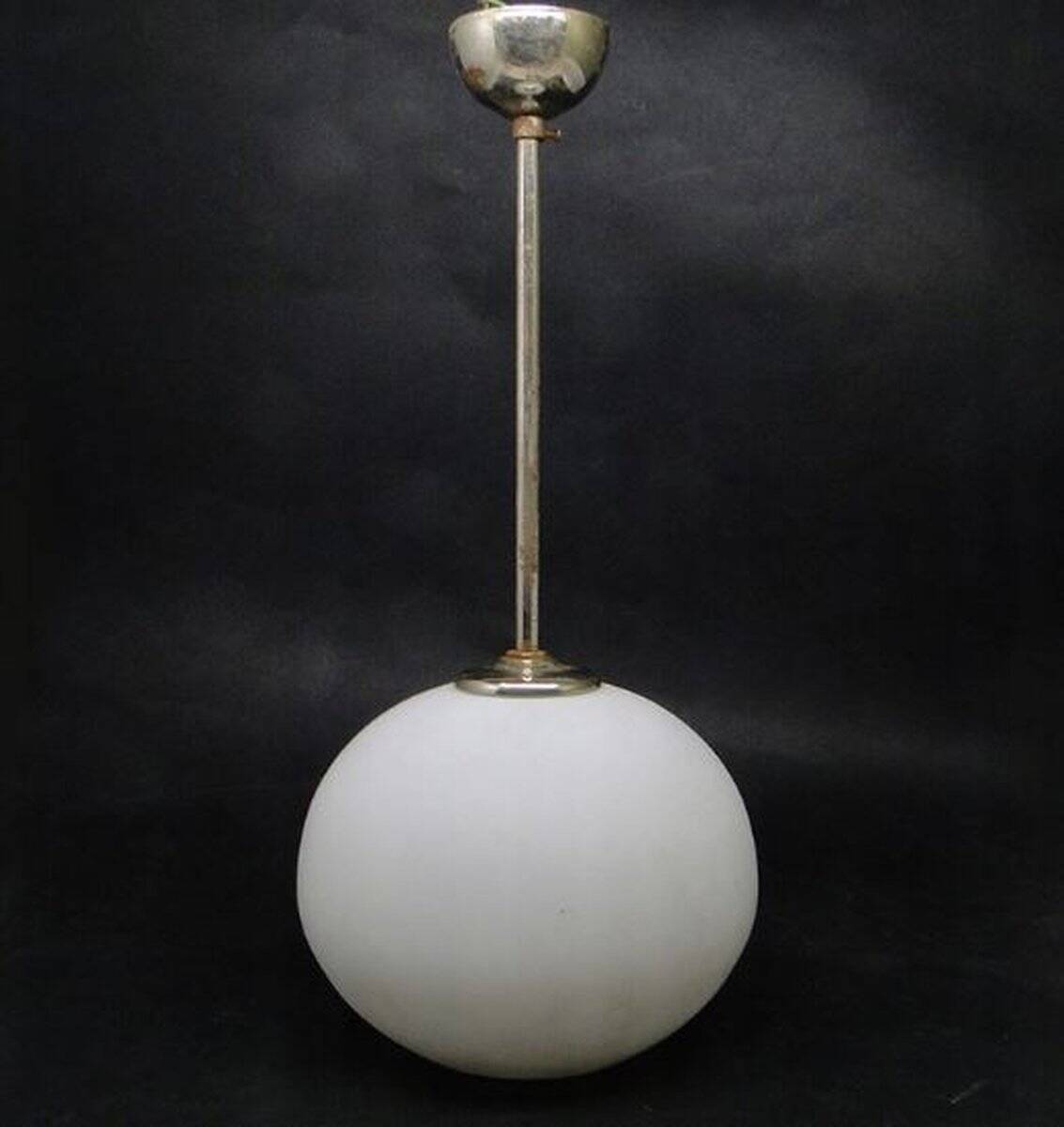 Pop art style pendant lamp, Poland, 1970s